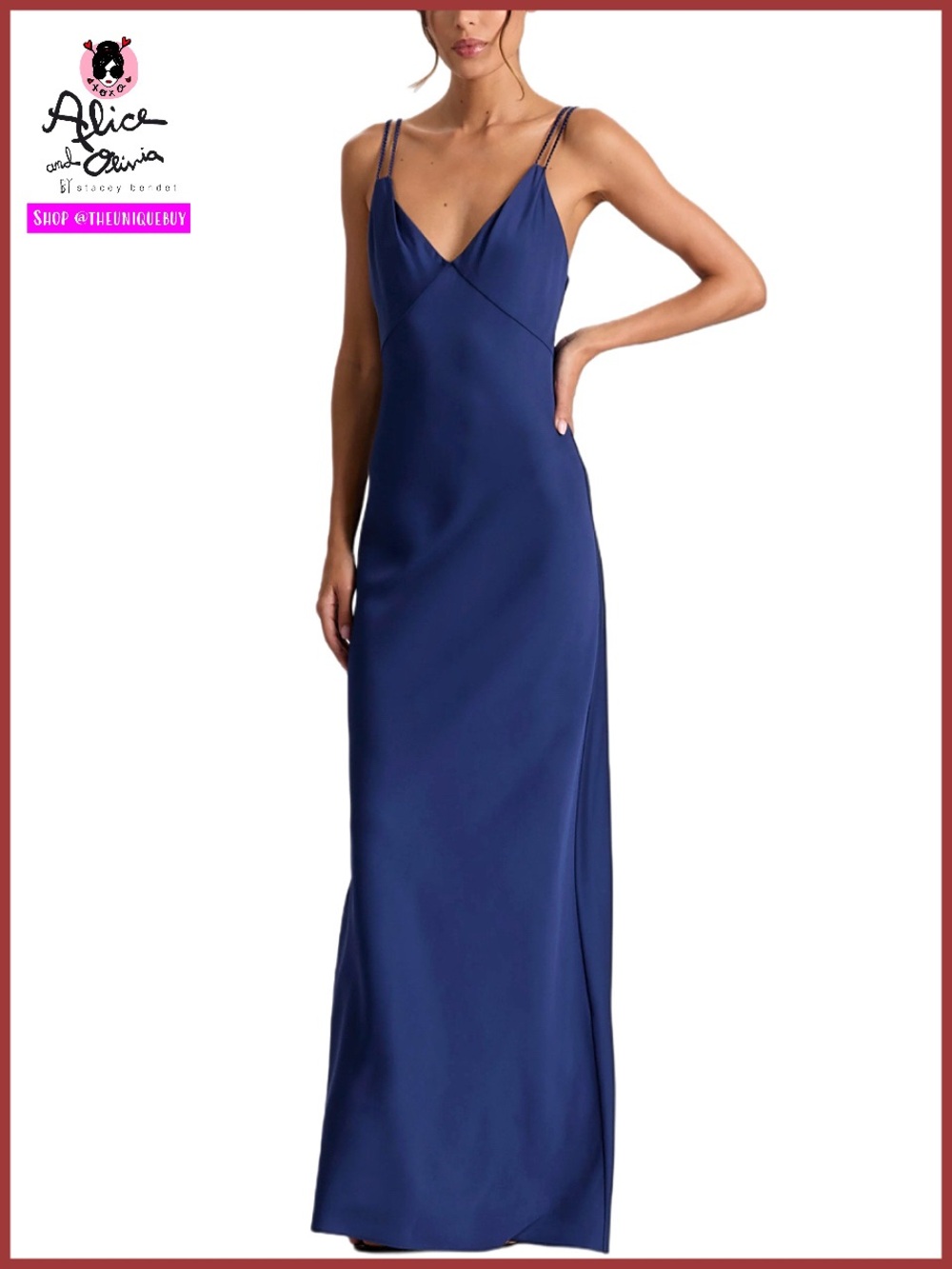 Alice + Olivia Kiro Sleeveless Maxi Dress